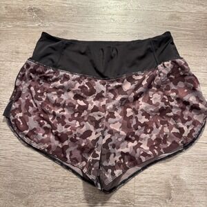 Athleta Skort Womens Small‎ Camouflage Running Free Printed Shorts 3.5" Tennis